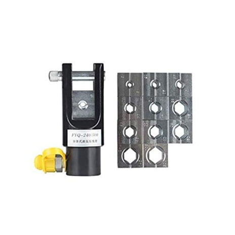 VOLTZ 16-300mm² Hydraulic Crimping Head Tools Portable Split Manual Wire Crimper with 16,25,35,50,70,95,120,150,185,240,300mm² molds (FYQ-300)