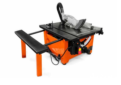 VOLTZ VZ-TS8 1200W Wood Corded Electric Table Saw 5000 Rpm Portable Steel Body Structure With 24 & 60 Teeth Blades Table Saw