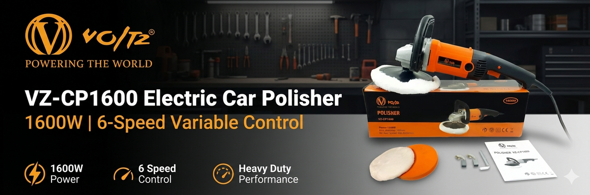 Achieve a Showroom Shine at Home: The Ultimate Guide to the VOLTZ VZ-CP1600 Electric Car Polisher