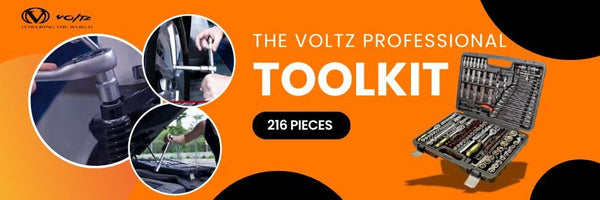 The VOLTZ Professional Toolkit 216 Pieces Unlocks Precision and Versatility