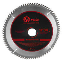 VOLTZ Table Saw Blade 254mm/10 inch, 60T Steel Wood Cutting Suitable with (VZ-WTS254 Table Saw) (Blade Pack of-1)