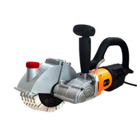 VOLTZ BWC-156 Brushless Wall chaser machine 6500W with 5 Blade groove cutting machine slotting electric wall chaser 220V, 6300 RPM marble concrete cutter Machine