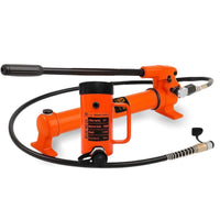 VOLTZ VZ-SN-30150 Hydraulic Lifting Jack with CP-700 Hydraulic Pump Single Acting Lock Nut lifting Stroke 150MM Lift Cylinder Jack Solid 30TON (6inch)