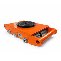 VOLTZ 8 Ton Steel wheel Cargo trolley | 360° Rotation Machine Dolly Skate | 6 Steel Roller Cargo Trolley (17600 lbs Capacity)