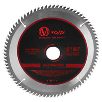 VOLTZ Miter Saw Blade 305mm/12 inch, 80T Steel Wood Cutter Suitable With (VZ-MS305 Miter Saw) (Blade Pack of-1)
