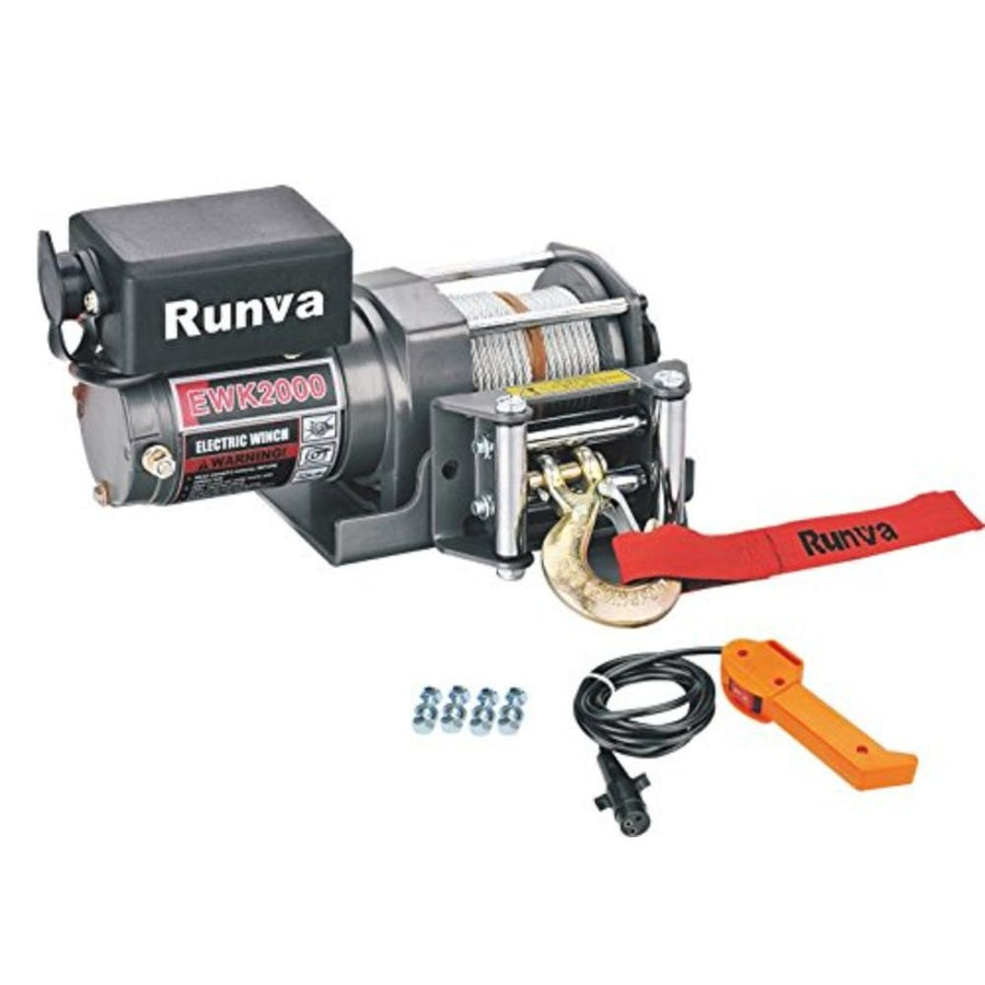 RUNVA EWK 2000U 12V Electric Winch (906kg)