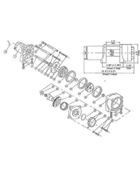 VOLTZ RUNVA EWP 3500U 12V Electric Winch (1588kg / 3500lbs)