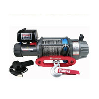 RUNVA  EWB 20000 lbs 12V with Synthetic Rope Full IP67 Protection for Camper/Towing Trucks