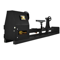 VOLTZ  MCS-1000/1 Wood Lathe Machine 4 Speeds 890/1260/1760/2600 RPM 400W Wood Lathe Machine for High Speed Sanding and Polishing of Finished Work (14 x 40 Inch)