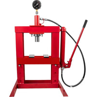 VOLTZ tools 10 ton hydraulic press workshop presses with pressure gauge 10000 kg