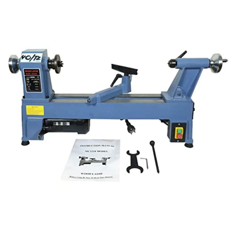 VOLTZ MCS450 Wood Lathe Machine – 550W, 450mm Capacity, 5-Speed Variable Control