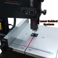 VOLTZ VZ-BS200 8 In. 350w Benchtop Band Saw for Woodworking, Black (VZ-BS8)