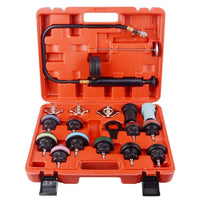VOLTZ VZ-8002 18-Piece Radiator Pressure Tester Kit – Universal Cooling System Diagnostic Tool