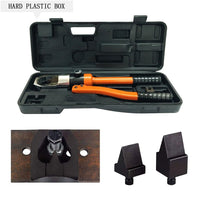 VOLTZ CH-70 +0.75kw Hydraulic Compressor Hydraulic Hole Punching Tool 35T Hole Digger Force Puncher Smooth Hole Puncher for Iron Plate Copper Bar Aluminum Stainless Steel