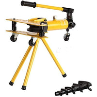 VOLTZ VZ-HPB-1 Pipe Benders with Tripod 10 ton Manual Hydraulic Pipe Bender upto 34mm (External Diameter?13-34mm)