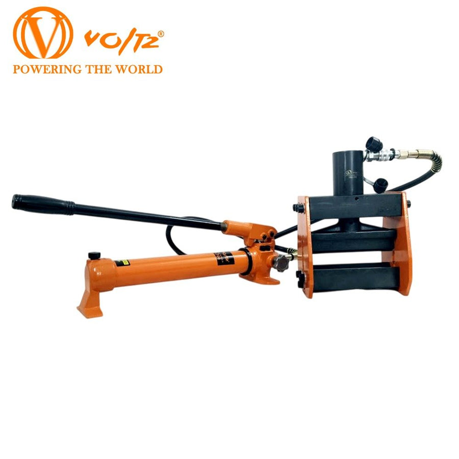 VOLTZ VBB-200 with CP-700 Hand Pump Hydraulic Copper Busbar Bender 12MM Thickness Bending 25T Bend Plate