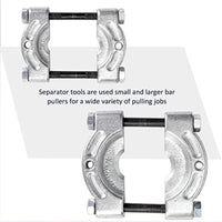 VOLTZ DN-D1013 14 Pcs Bearing Puller Capacity Separator Wheel Hub Axle Puller Pinion Removal Splitter Tool Kit 14PCS…