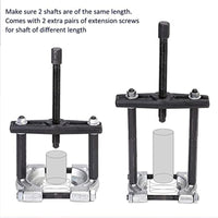 VOLTZ DN-D1013 14 Pcs Bearing Puller Capacity Separator Wheel Hub Axle Puller Pinion Removal Splitter Tool Kit 14PCS…