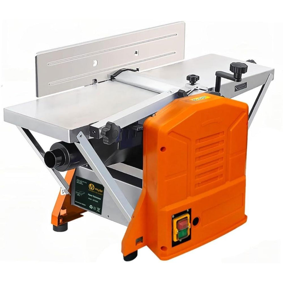 VOLTZ WPT-200A Electric Wood Planer, 1250W Wood Planer, Dual Planing Function, 29.1"*8.2" Worktable Thickness Planer with Low Noise & Low Dust Planing, for both Hard & Soft Wood Planing & Thicknessing