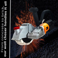 VOLTZ BWC-156 Brushless Wall chaser machine 6500W with 5 Blade groove cutting machine slotting electric wall chaser 220V, 6300 RPM marble concrete cutter Machine