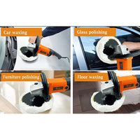 VOLTZ VZ-CP1600 Electric Car Polisher 1600W – 6-Speed Variable Electric Buffer for Professional & Home Use