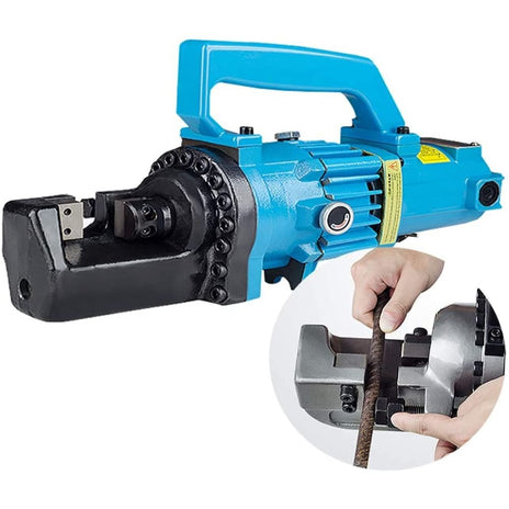 VOLTZ RC-22 Hydraulic Rebar Cutter with High-efficiency Cutting Blade, 1250W 220V, Cutting Dia. 4-22mm Rebar within 3.5-4.5 seconds, Easy Operation, Ideal for Construction Site, Workshops (RC-22)