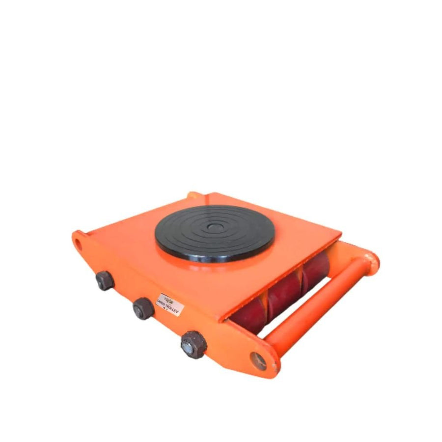 VOLTZ 15 ton (33000lb) Cargo Trolley Heavy Duty Machine Dolly Skate Roller Machinery Mover Cargo Trolley
