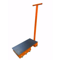 VOLTZ 18 TON CARGO TROLLEY WITH HANDLE 180 Degree Rotation Heavy Duty Industrial Machinery Mover Lifter Dolly Skate Roller