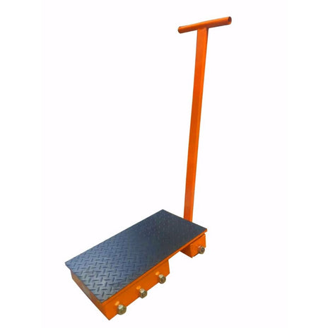 VOLTZ 18 TON CARGO TROLLEY WITH HANDLE 180 Degree Rotation Heavy Duty Industrial Machinery Mover Lifter Dolly Skate Roller