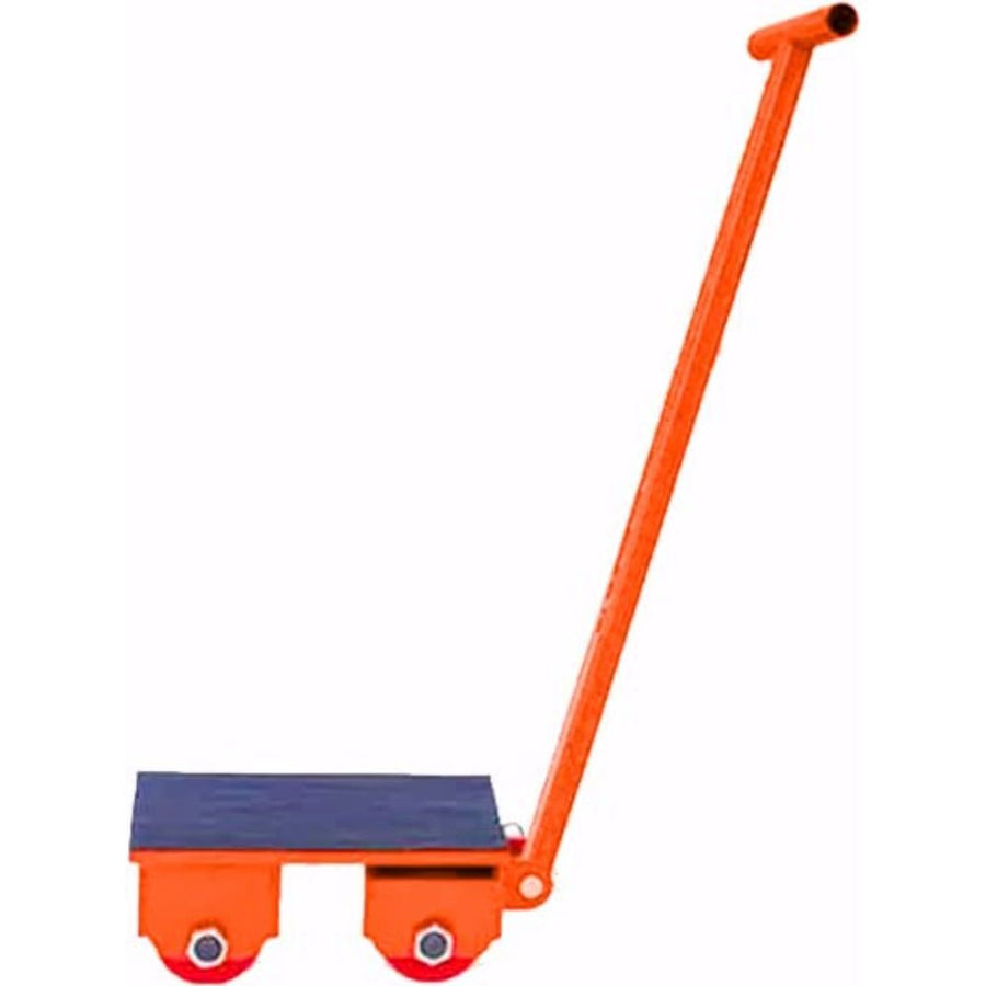 VOLTZ 6 TON CARGO TROLLEY WITH HANDLE 180 Degree Rotation Heavy Duty Industrial Machinery Mover Lifter Dolly Skate Roller