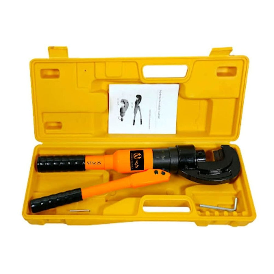 VOLTZ SC-25 Hydraulic Rebar Cutter Pressure 13T Shear Range 4-25mm Manual Fast Hydraulic Steel Bar Tools