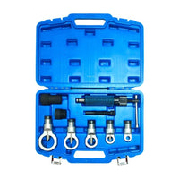 VOLTZ VZ-DN-D2027 8 Pcs Nut Splitter Set Heavy Duty Nut Splitter Extractor Broken Damaged Corroded Stuck Nut Screw Cutter Remover Splitting Extractor Tool Carbon Steel