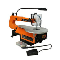VOLTZ VZ-SSA16LVRF Scroll Saw 16 Inch 230 V Variable Speed S2 5 Min 120 W with PTO Shaft, LED light, 64 pcs Tool Kit box, Foot Switch