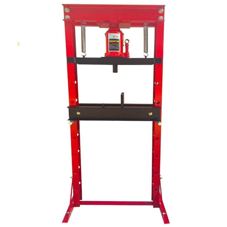 VOLTZ 20 Ton Hydraulic Shop Press Floor Press H Frame Load capacity: 20 ton Overall height: 61"
