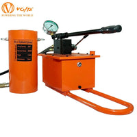 VOLTZ VZ-RSC-200200 Hydraulic Lifting Jack with CP150S Hydraulic Pump Single Acting Ram 200mm Lifting Hydraulic Cylinder Jack Solid with Hand Pump 200 TON