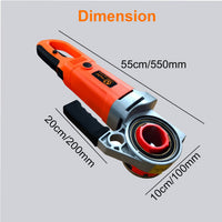 VOLTZ VZ-PMT-2300-1 Electric Pipe Threader Upgraded Pipe Threading Machine Uses Pure Copper Motor 2300W Portable Handheld NPT Threader Kit with 4 HSS Dies (1/2”-1-1/4”)