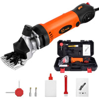 VOLTZ Sheep Clipper 13 Straight Teeth 1200W 2400 RPM Electric Professional Heavy Duty Animal Clippers Grooming Clippers for Shaving Thick Hair in Sheep, Goats and Pet Livestock
