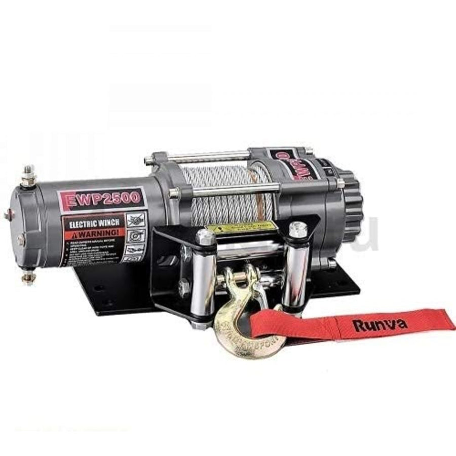 RUNVA EWP 2500 lbs (1134kg) 12V Electric Winch