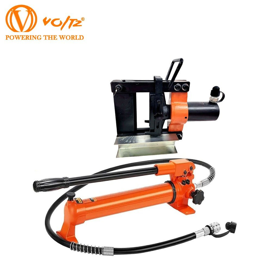 VOLTZ-VBB-150 15T Open-Type Portable with CP-700 Pump Hydraulic Busbar Bending Tool with Pick Finished Parts Feature Busbar Bending Machine 15Ton
