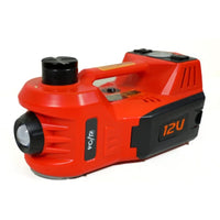 VOLTZ TY155HJ 5 Ton Electric Hydraulic Car Jack with Built-in Air Inflator, LED Light & Impact Wrench | 12V Automatic Floor Jack for SUVs & Sedans