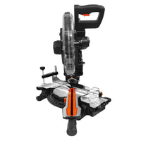 VOLTZ VZ-MS305 Miter Saw 2400W 12" with Dual Bevel Sliding Compound Miter Saw with Laser & Corded Electric LED Light 3800 RPM 305mm Blade Dia & 80T TCT Blade, Professional Mitersaw Ideal For Cutting Wood