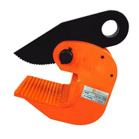 VOLTZ VZ-HH-1 Ton  2200 lbs Horizontal Plate Lifting Clamp Sheet Metal Lifting Clamp with Flexible Ring Metal Steel Plate Lifting hooks Lifters Heavy Duty