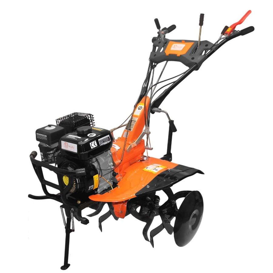 VOLTZ Agriculture Cultivator VPX-1500 Heavy Duty 8Hp Petrol Engine with High Metal 32 Blades Set 3600 RPM, 750ml/hr  Mini Rotavator, Tiller, Weeder Ideal for All Types of Agriculture Crops Machine