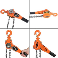 VOLTZ 3 Ton Rachet Lever Chain hoist block - 3 ton × 1.5mtr
