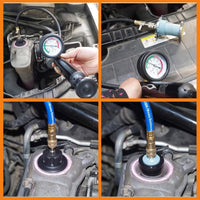 VOLTZ VZ-DN-G1029 28-Piece Universal Radiator Pressure Tester Kit with Vacuum Purge & Coolant Refill