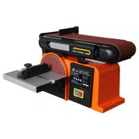 VOLTZ MM491GL Disc Sander 370W 1.8-Amp 4 x 36 in. Belt and 6 in. with Cast Iron Base
