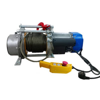 VOLTZ MC-500kg Monkey Crane Capacity 360° Mini Crane With 500kg-1000kg Electric Winch Copper Winding Motor, 30 Meter Wire Rope 8mm High Speed Electric Winch