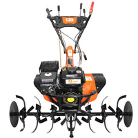 VOLTZ Agriculture Cultivator VPX-1500 Heavy Duty 8Hp Petrol Engine with High Metal 32 Blades Set 3600 RPM, 750ml/hr  Mini Rotavator, Tiller, Weeder Ideal for All Types of Agriculture Crops Machine
