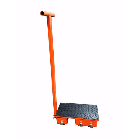 VOLTZ 8 TON CARGO TROLLEY WITH HANDLE 180 Degree Rotation Heavy Duty Industrial Machinery Mover Lifter Dolly Skate Roller
