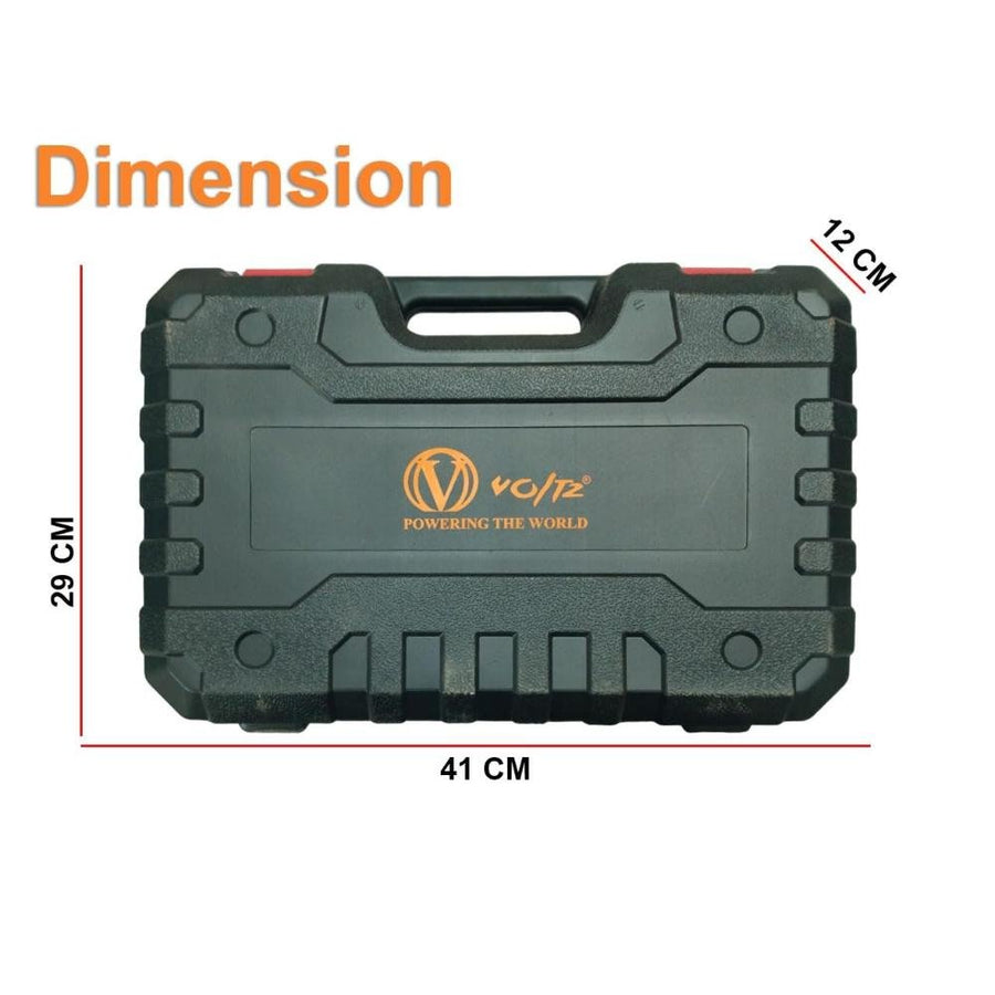 VOLTZ VZ-RH26 Rotary Hammer with 3 Modes, 1300W, Copper Armature, SDS Plus Chuck :26 mm, 950 RPM, Impact Energy 3J with Vibration Control Selector with Forward/Reverse Switch